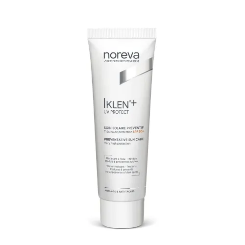 NOREVA pigmentines dėmes ir raukšles mažinantis kremas SPF50+ IKLEN+ -  
