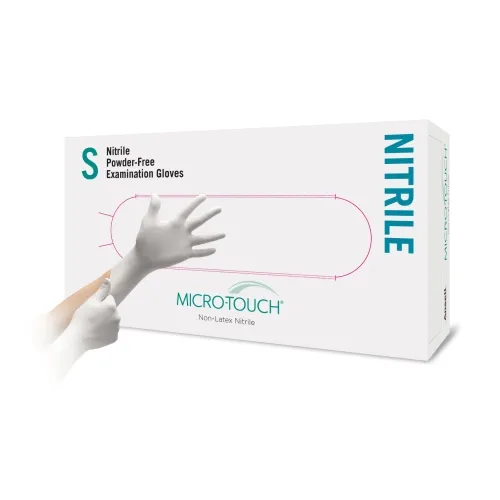 Product image of MICRO-TOUCH® nesterilios pirštinės MICRO-THIN™ WHITE NITRILE, S, N200