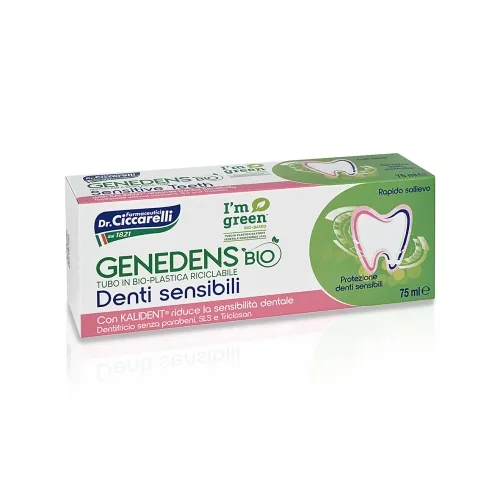 GENEDENS BIO dantų pasta jautriems dantims, 75ml