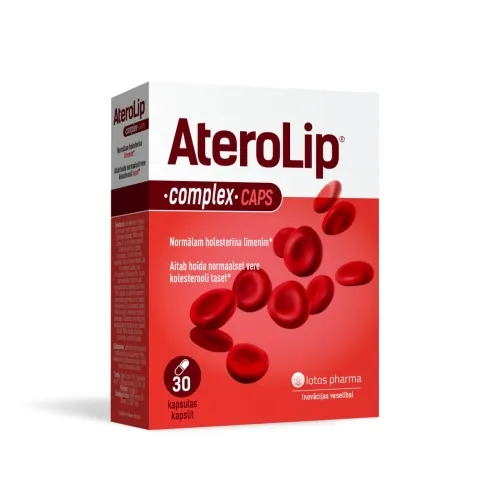 ATEROLIP COMPLEX caps, 30 kapsulių