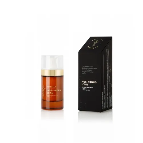 MANILLA AGE PROUD ICON Regeneruojamasis naktinis veido kremas 50ml -  