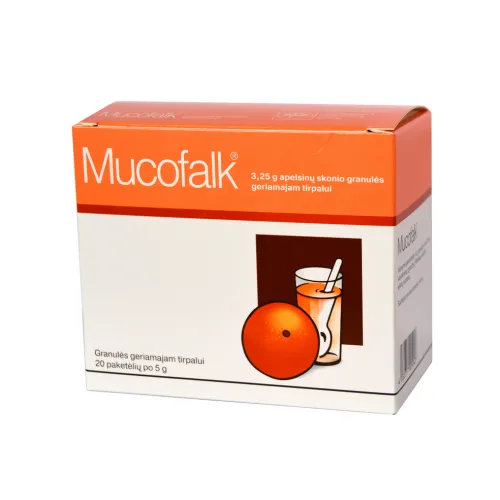 Product image of Mucofalk Orange 3.25g granulės geriam.tirp. 5g N20