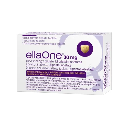 EllaOne 30mg plėvele dengta tabletė N1 -  1