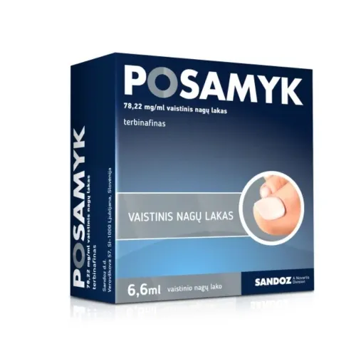 Posamyk 78,22mg/ml vaist.nag.lakas 6,6ml N1