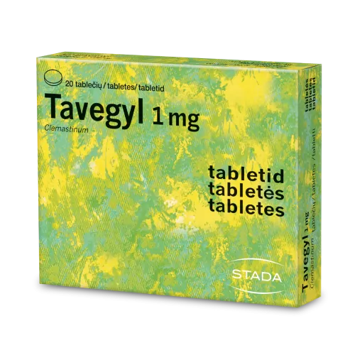 Tavegyl 1mg tab. N20