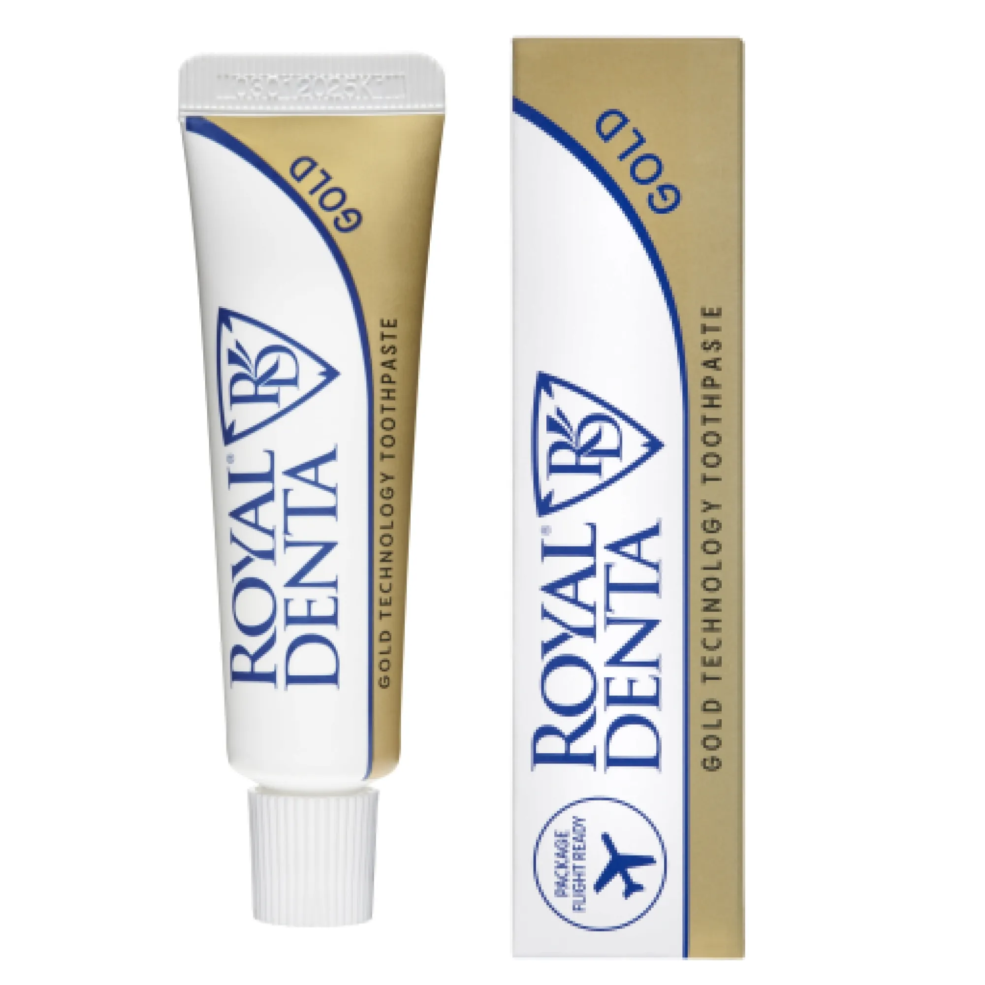 ROYAL DENTA dantų pasta su auksu dantenų stiprinimui GOLD, 30g -  