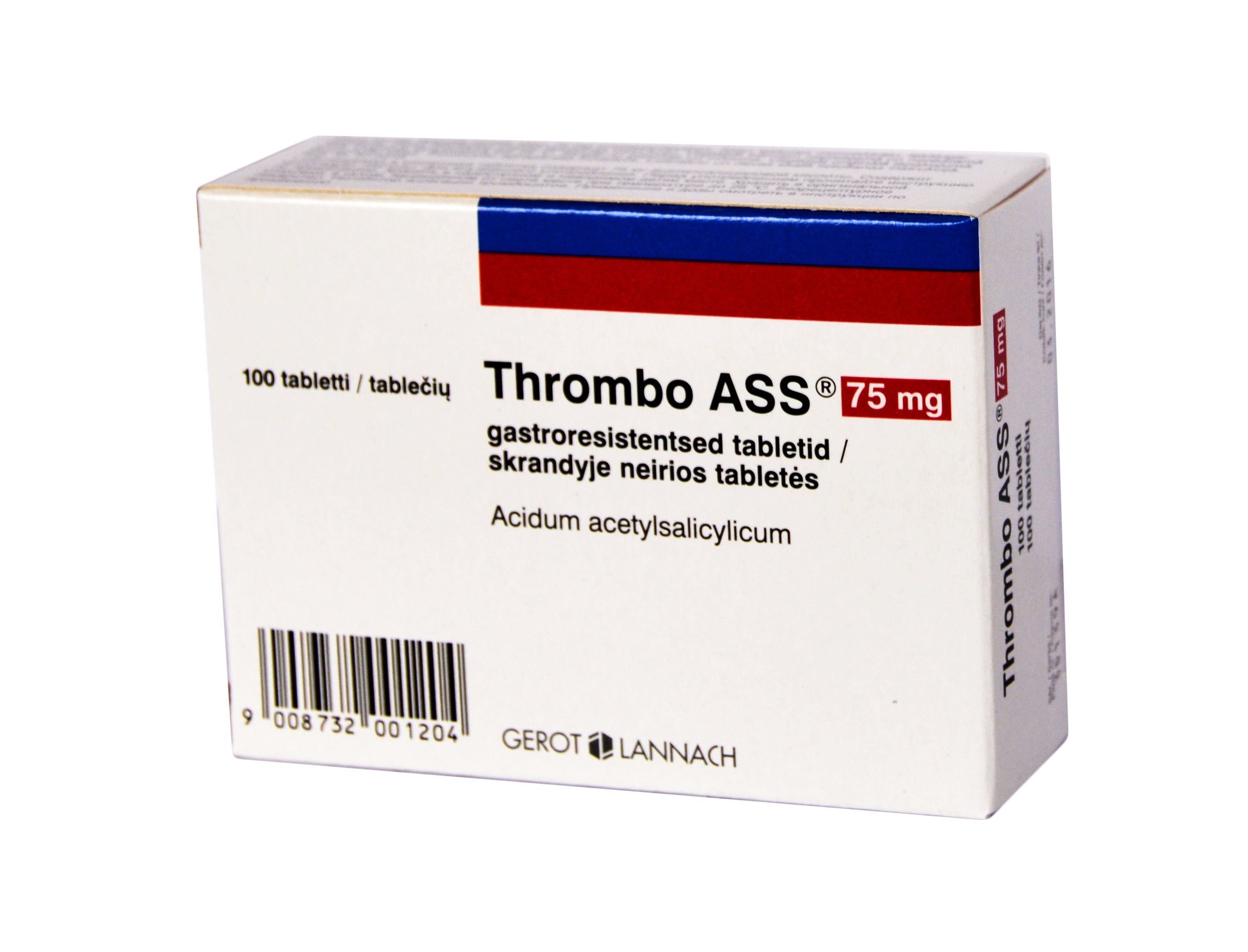 Thrombo ASS 75mg tab. N100 -  