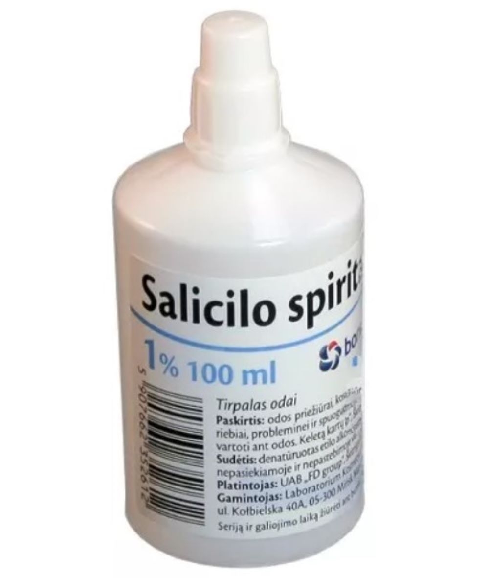 Salicilo spiritas 1% 100ml -  