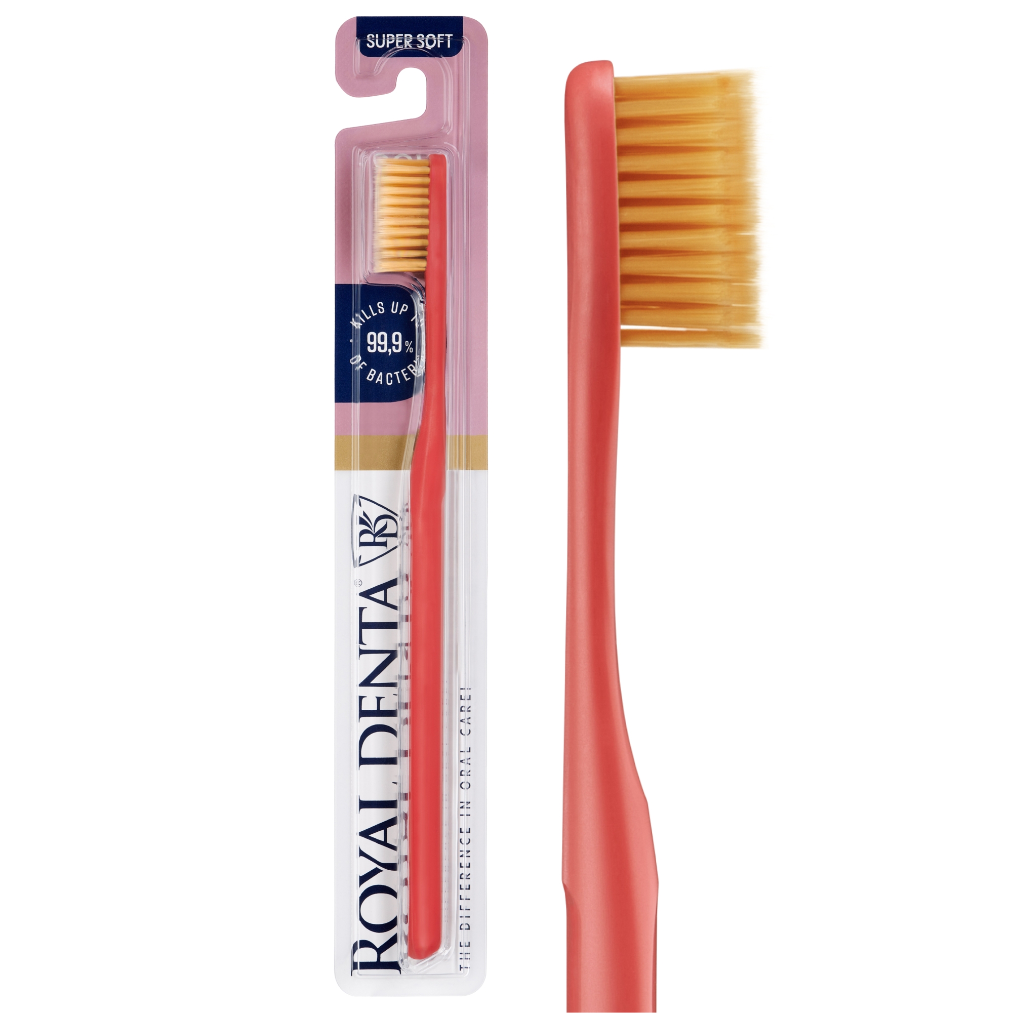 ROYAL DENTA itin minkštas dantų šepetėlis GOLD SUPER SOFT, N1 -  