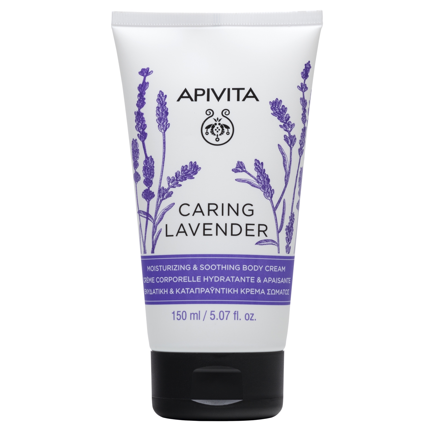 APIVITA kremas kūnui, su levandomis, drėkinamasis, 150ml -  