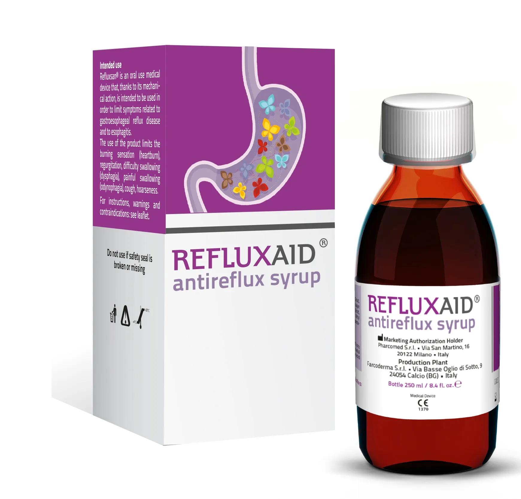 REFLUXAID sirupas, 250 ml -  