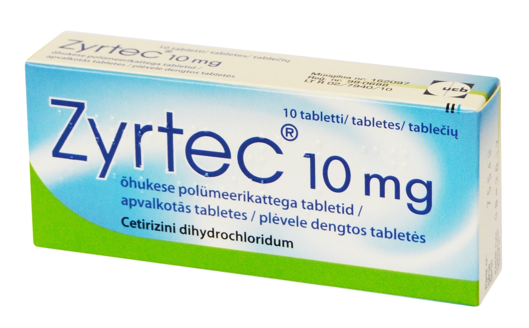 Zyrtec 10mg tab. N10 -  