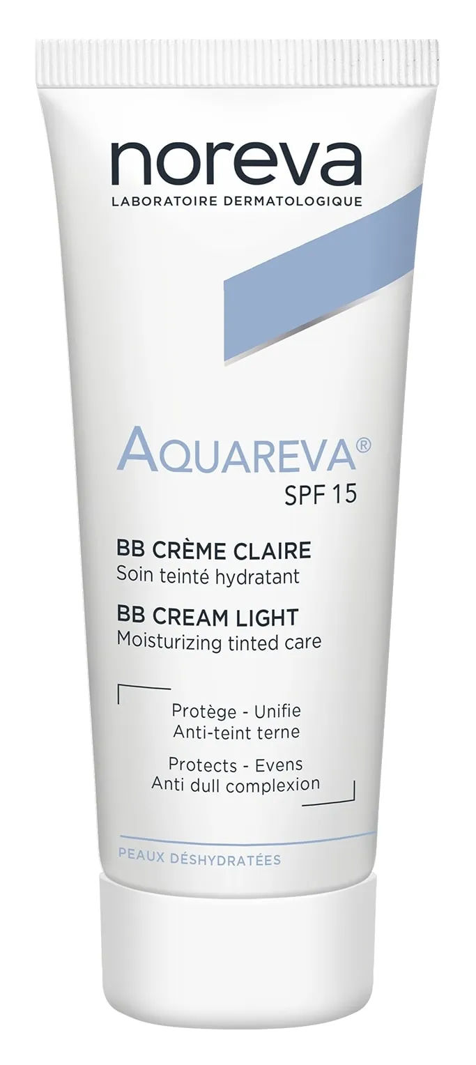 NOREVA drėkinamasis toninis šviesaus atspalvio BB kremas AQUAREVA 40ml -  