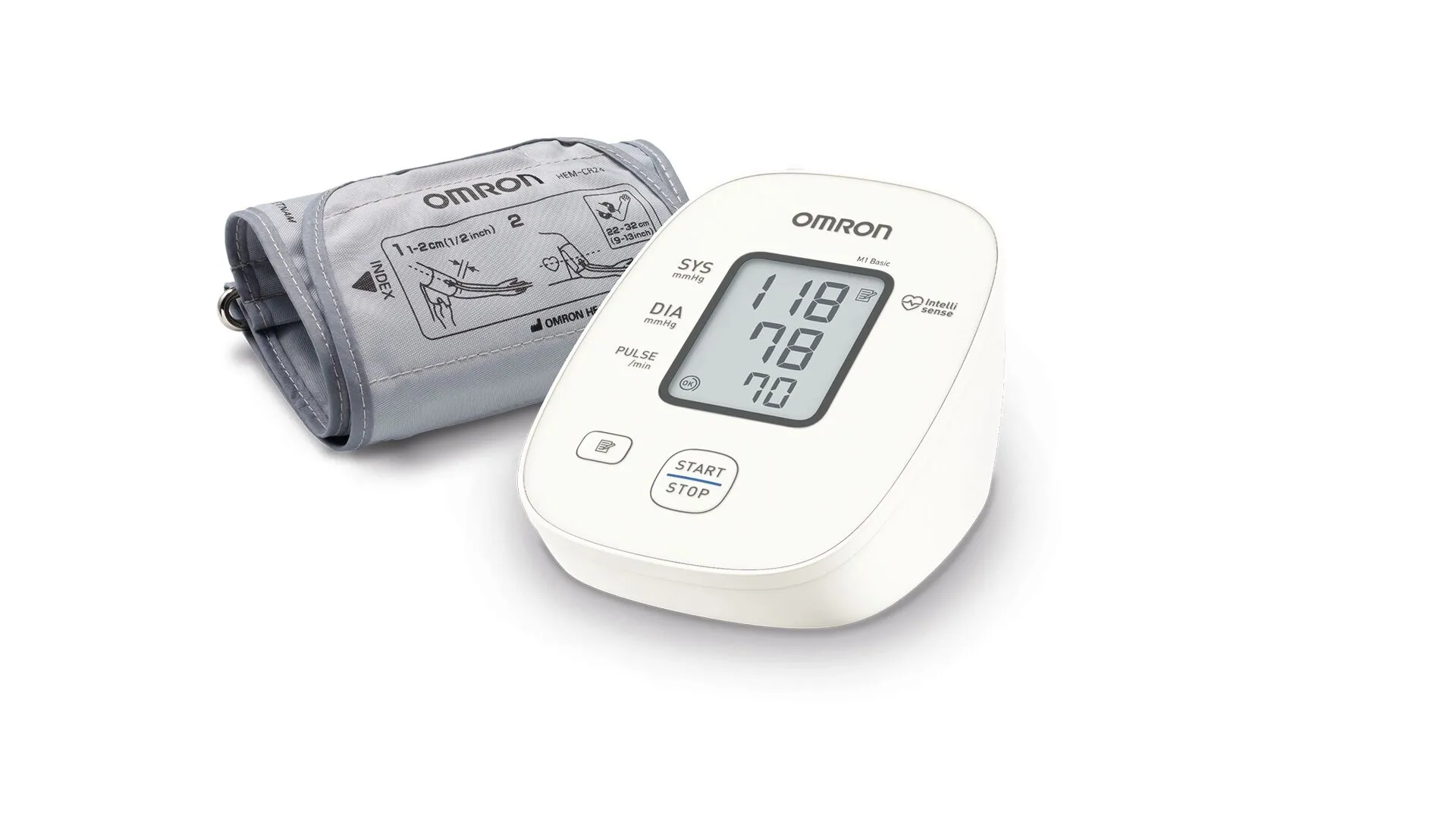 OMRON M2 Basic automatinis žastinis kraujospūdžio matuoklis, N1 -  