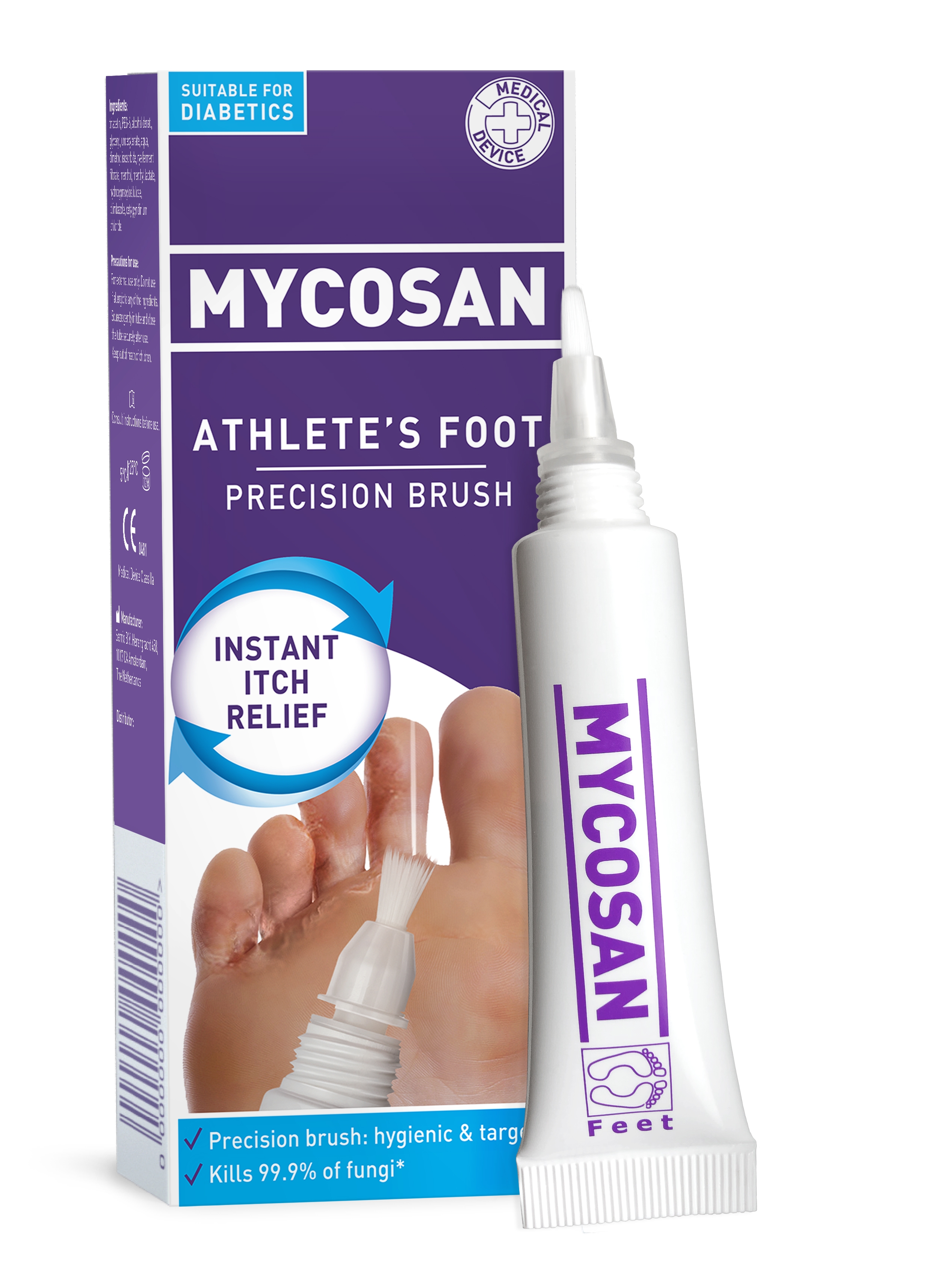 “Mycosan” Priešgrybelinis pėdų gelis -  