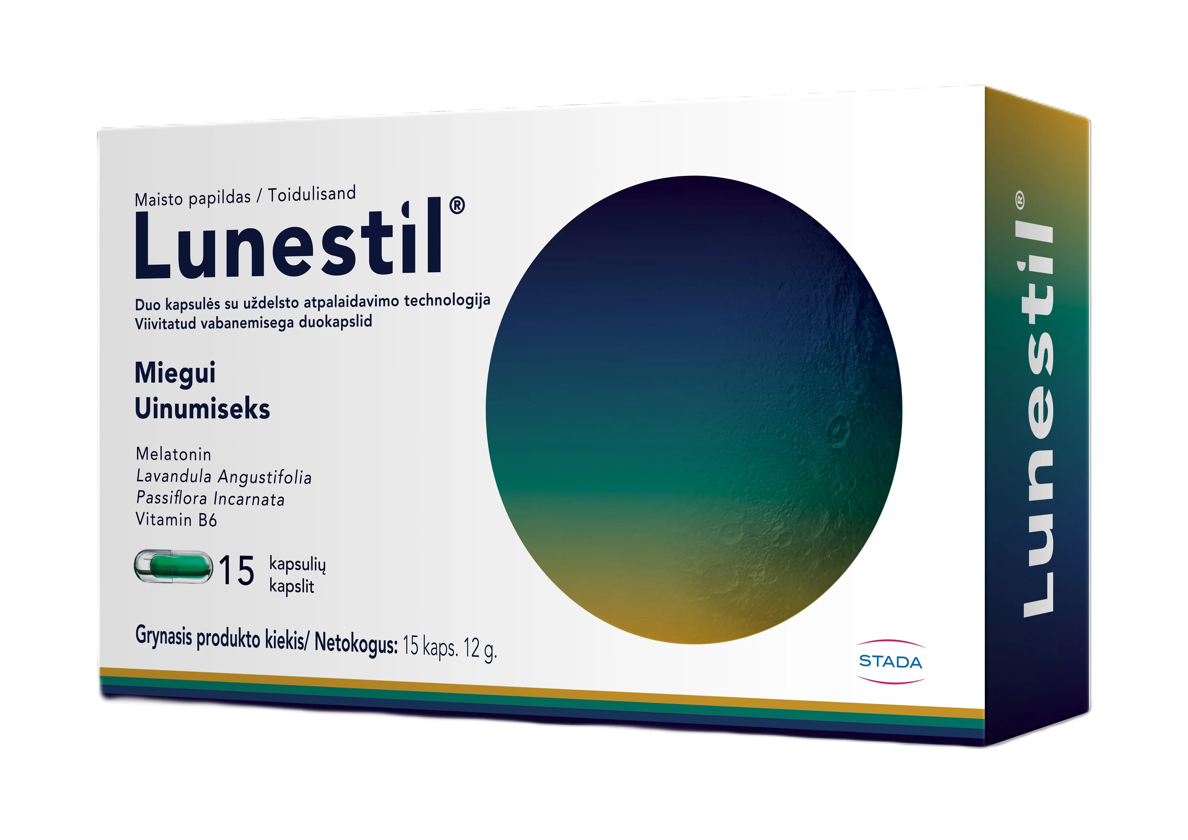 Lunestil 15 dvigubų kapsulių -  