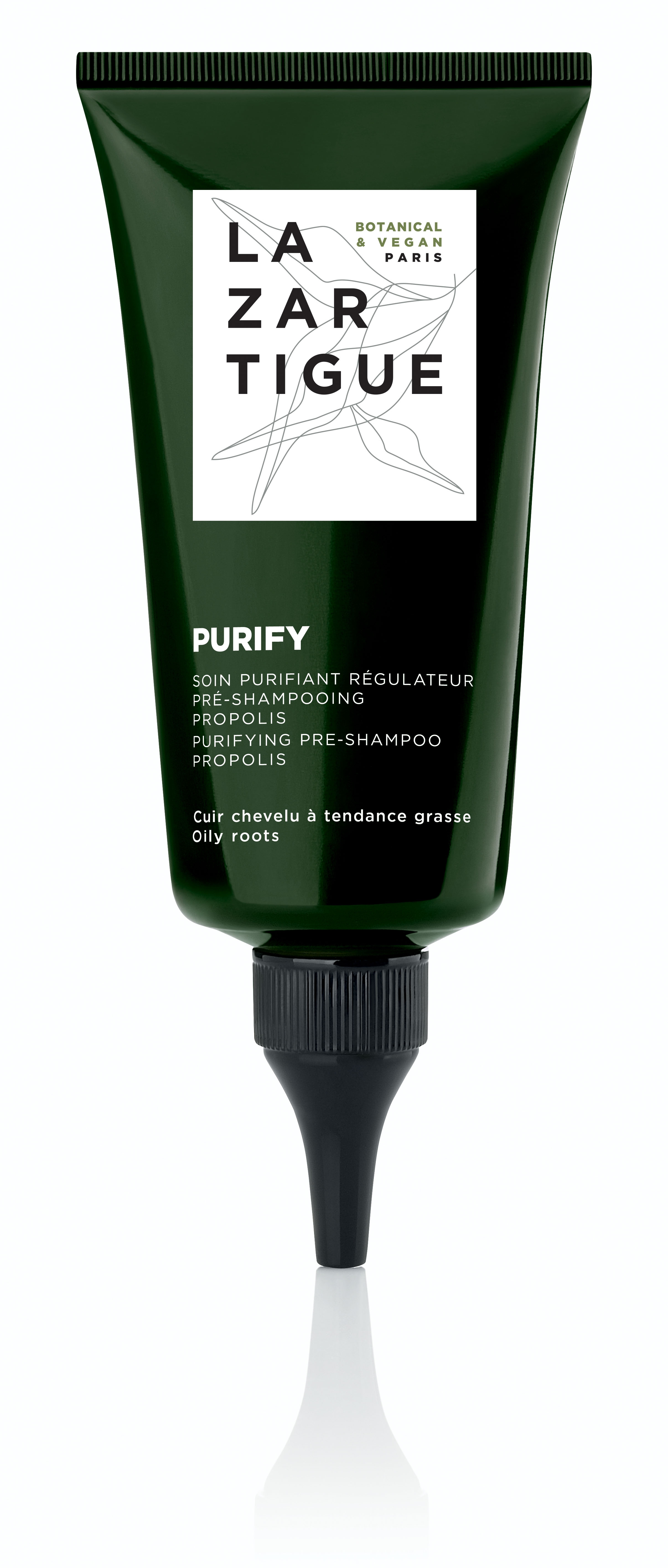 LAZARTIGUE valomasis gelis riebiai galvos odai PURIFY PRE-SHAMPOO 75ml -  