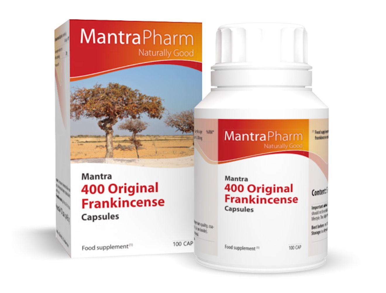 MANTRA 400 ORIGINALIOS LADANOS KAPSULĖS, 100 kapsulių -  