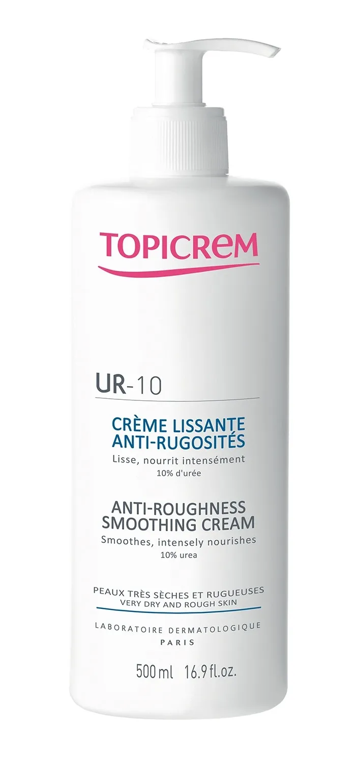 TOPICREM kremas su šlapalu išsausėjusiai odai UR-10, 500ml -  