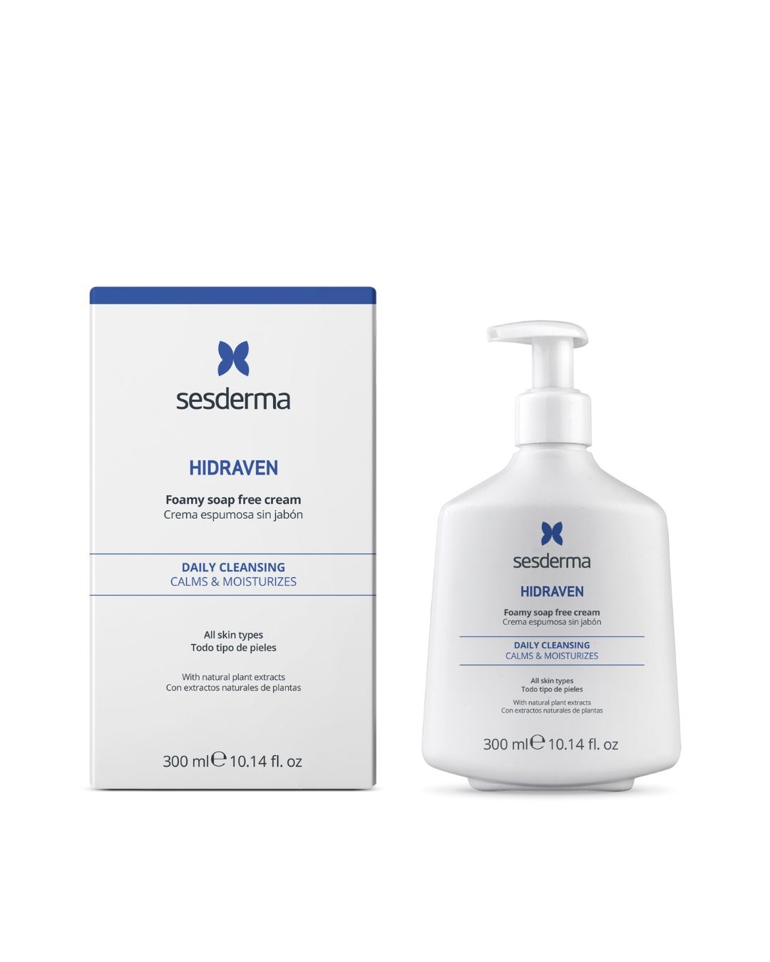 SESDERMA bemuilis putojantis prausiklis HIDRAVEN, 300ml -  