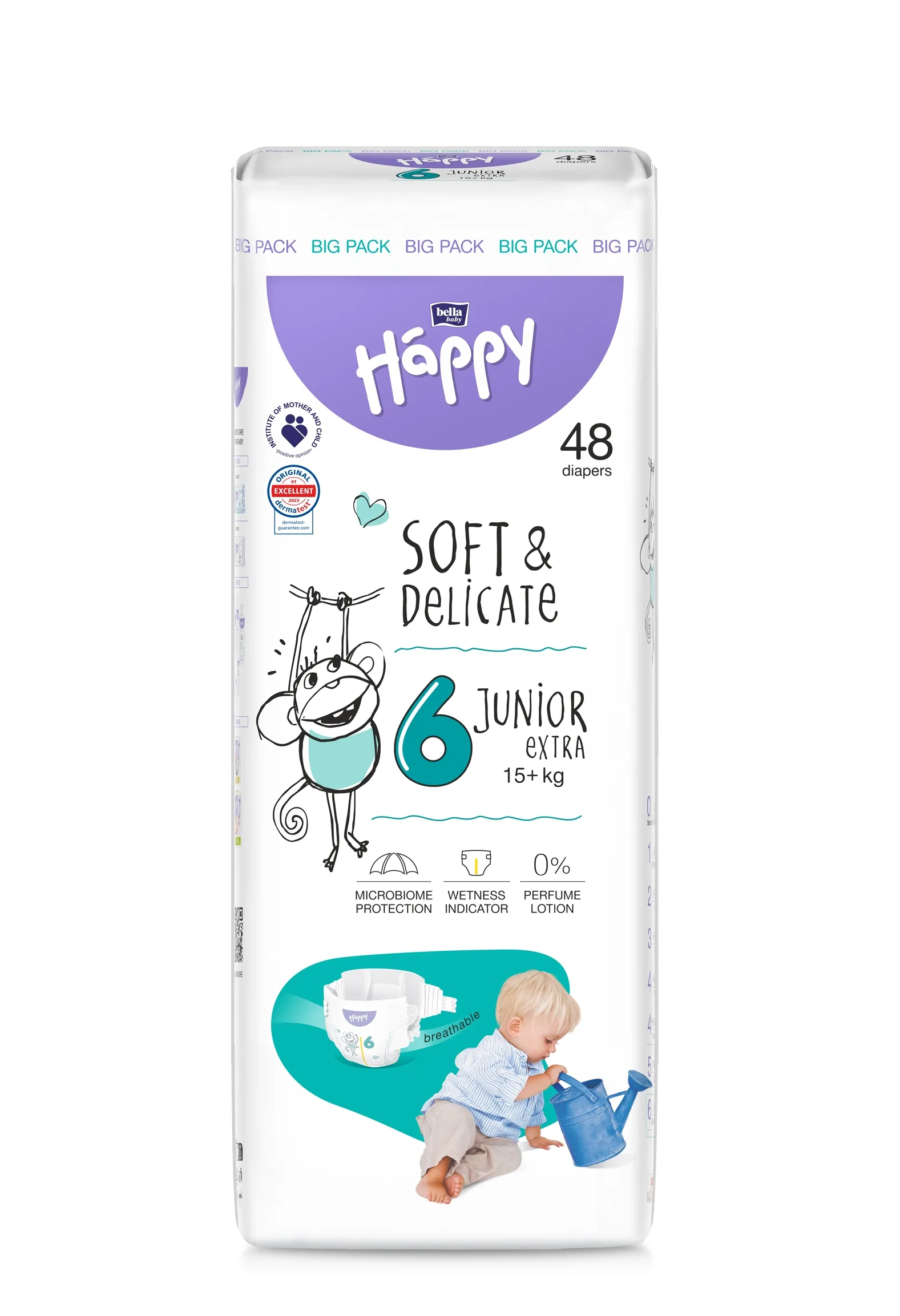 HAPPY sausk.vaik. Junior Extra N48,15+kg -  