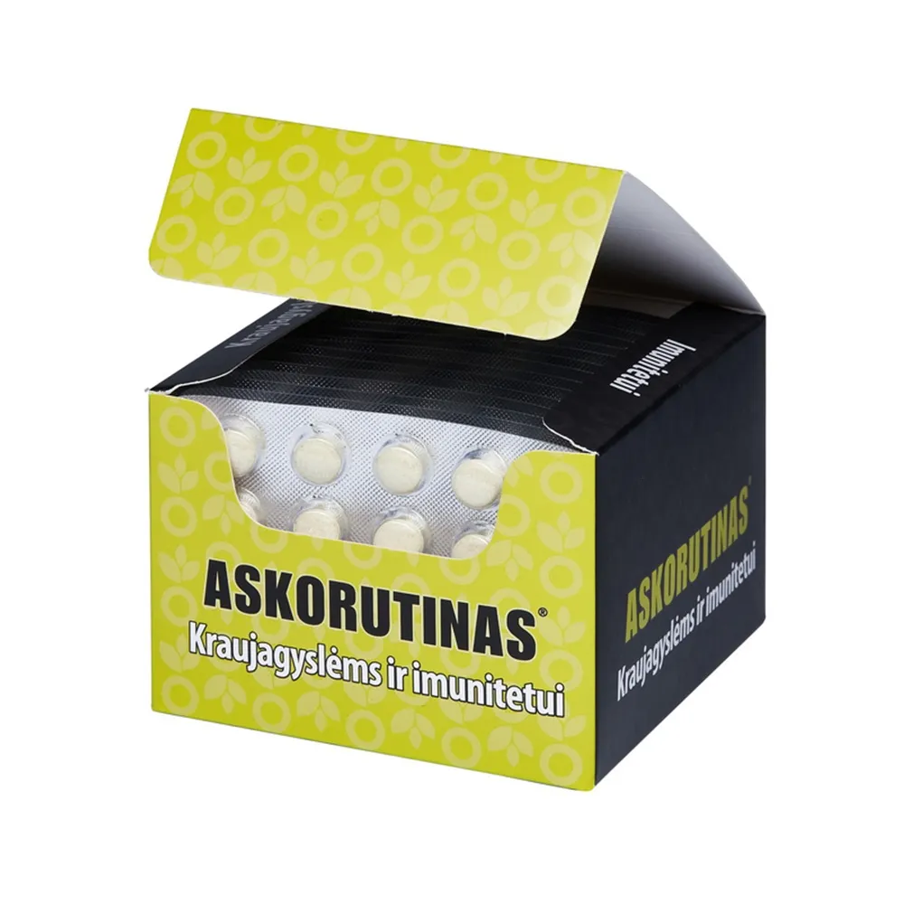 ASKORUTINAS, 20 tablečių -  