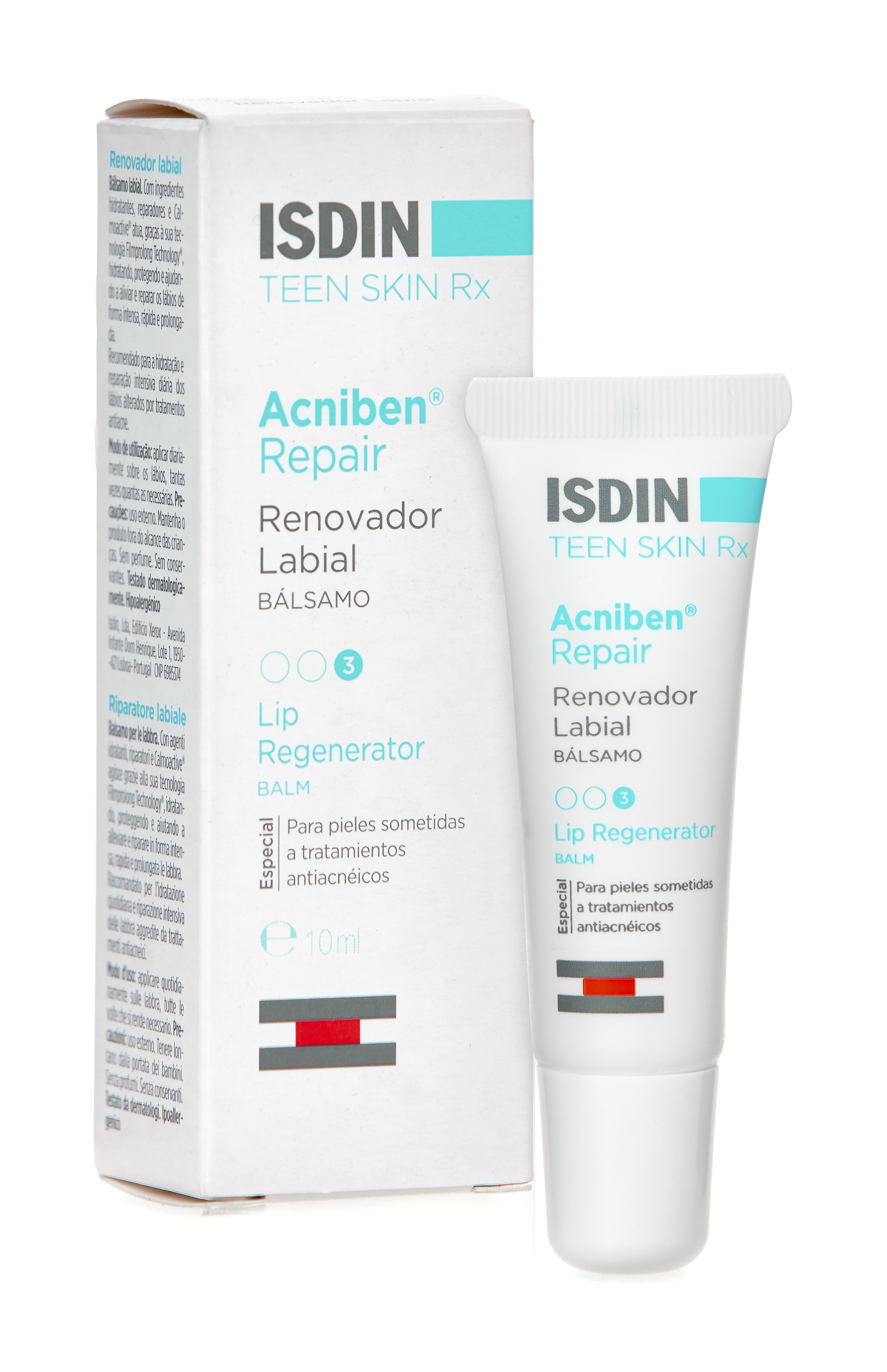 ISDIN atstatomasis lūpų balzamas ACNIBEN REPAIR, 10ml -  2