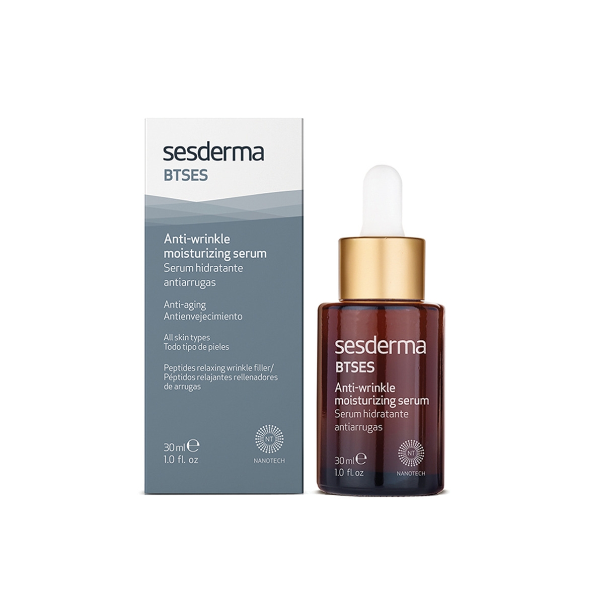SESDERMA drėkinamasis serumas nuo raukšlių BTSES, 30ml -  