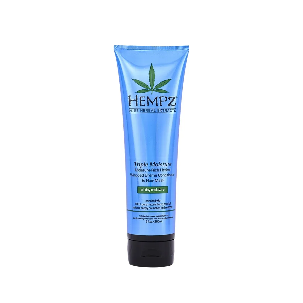 HEMPZ plaukų kondicionierius-kaukė TRIPLE MOISTURE, 265ml -  