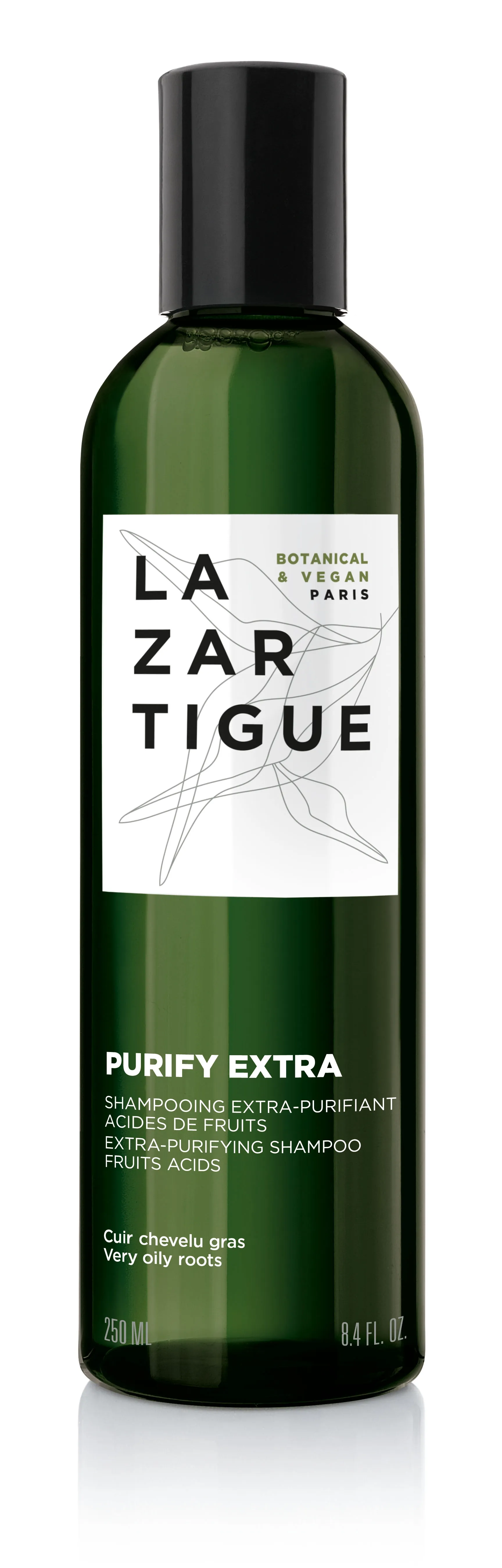 LAZARTIGUE šampūnas itin riebiai galvos odai PURIFY EXTRA, 250ml -  