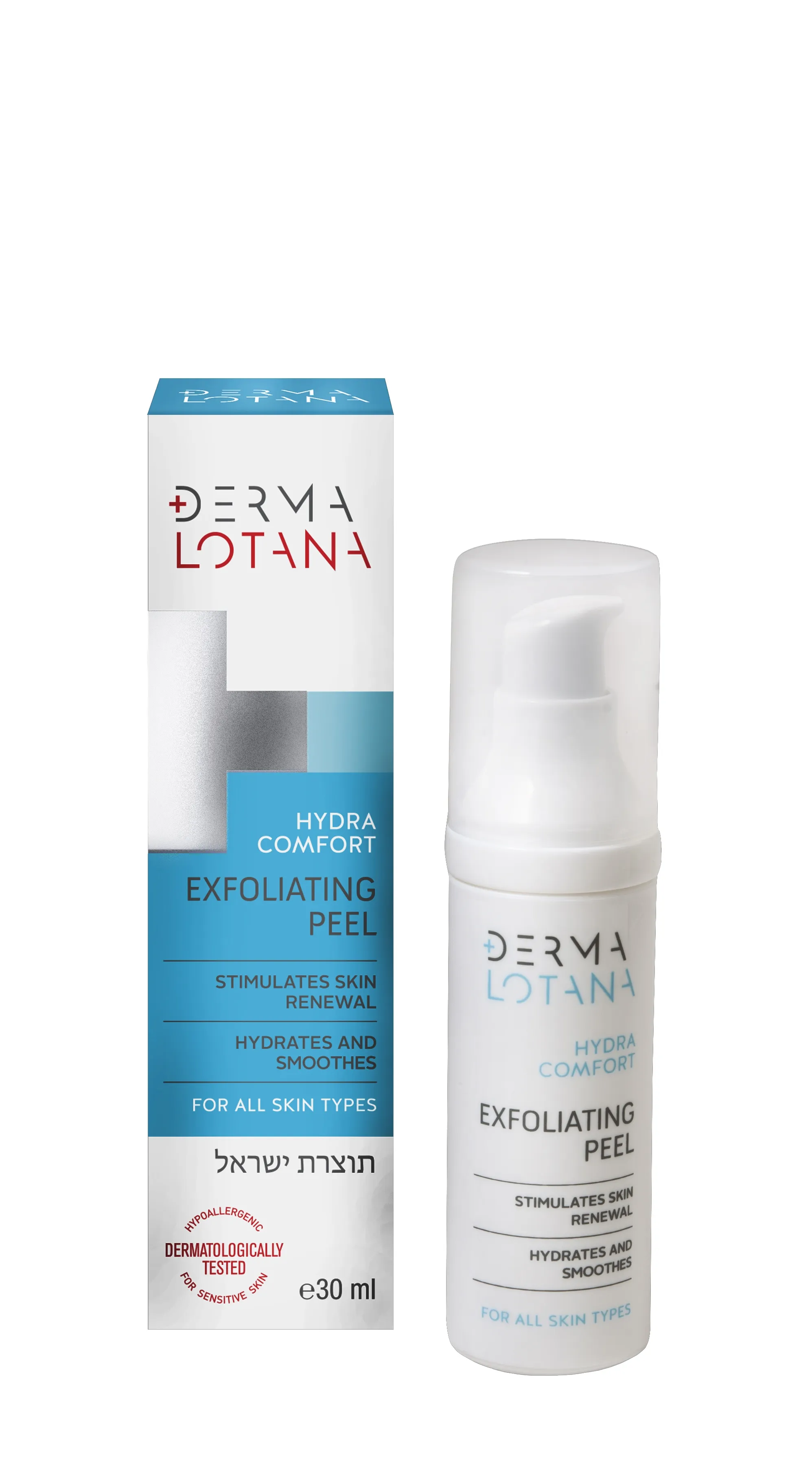 DERMALOTANA eksfolijuojantis pilingas HYDRA COMFORT, 30ml -  