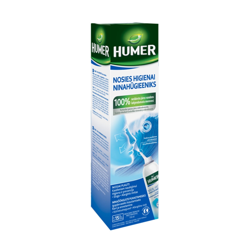 HUMER jūros vanduo suaugusiesiems, 150ml -  