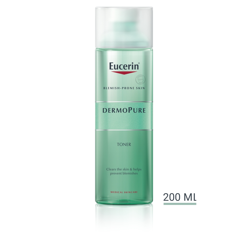 EUCERIN tonikas į aknę linkusiai odai DERMOPURE, 200ml -  