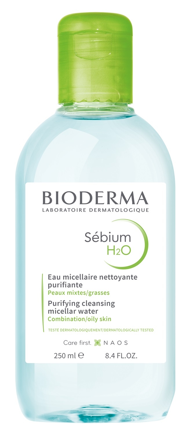 BIODERMA micelinis valomasis vanduo SEBIUM H2O, 250ml -  