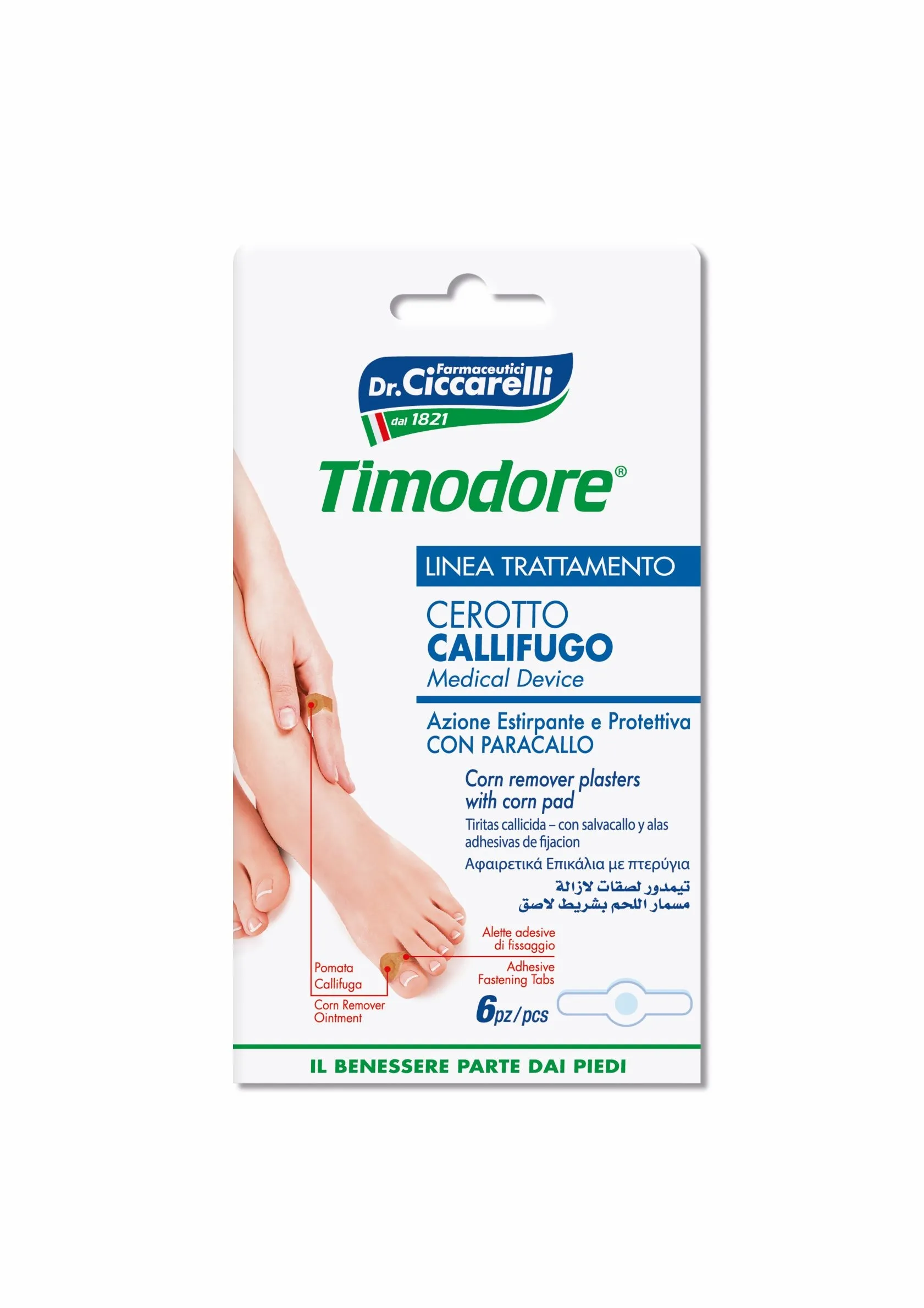 TIMODORE nuospaudų šalinimo pleistrai, N6 -  