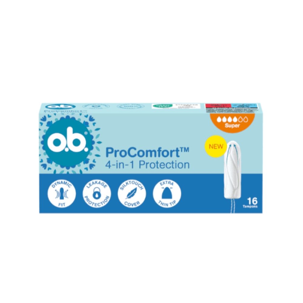 O.B. tamponai PRO COMFORT SUPER, N16 -  