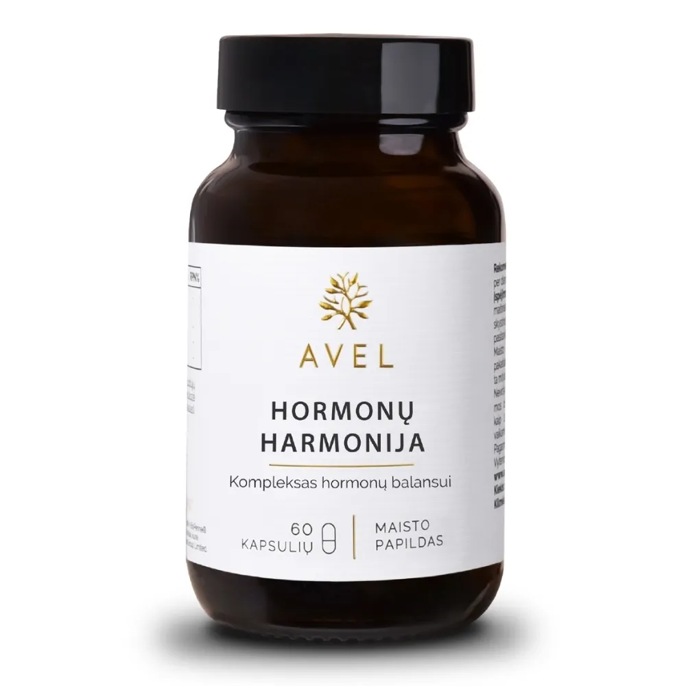 AVEL HORMONŲ HARMONIJA Hormonų balansui, 60 kapsulių -  
