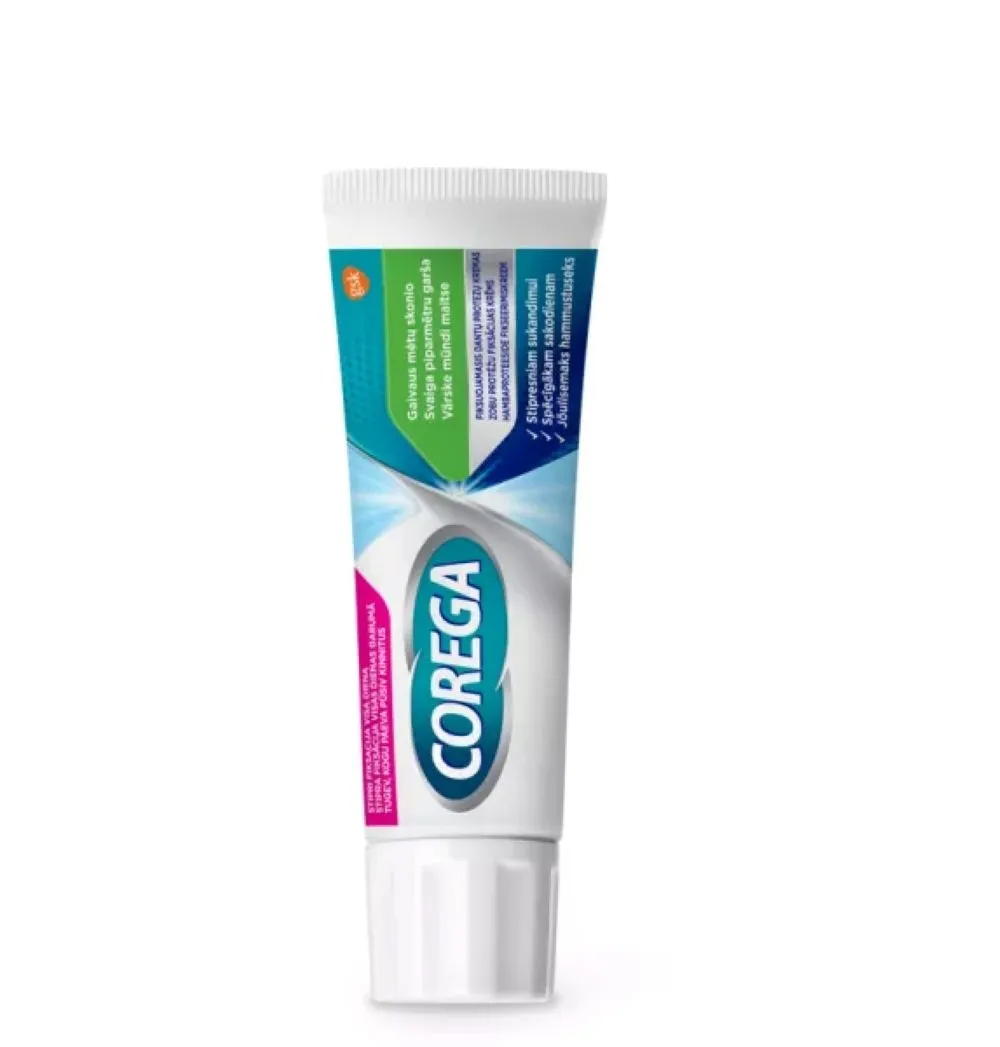 CORE fiksuojamasis kremas EXTRA STRONG FRESH, mėtų skonio, 40g -  
