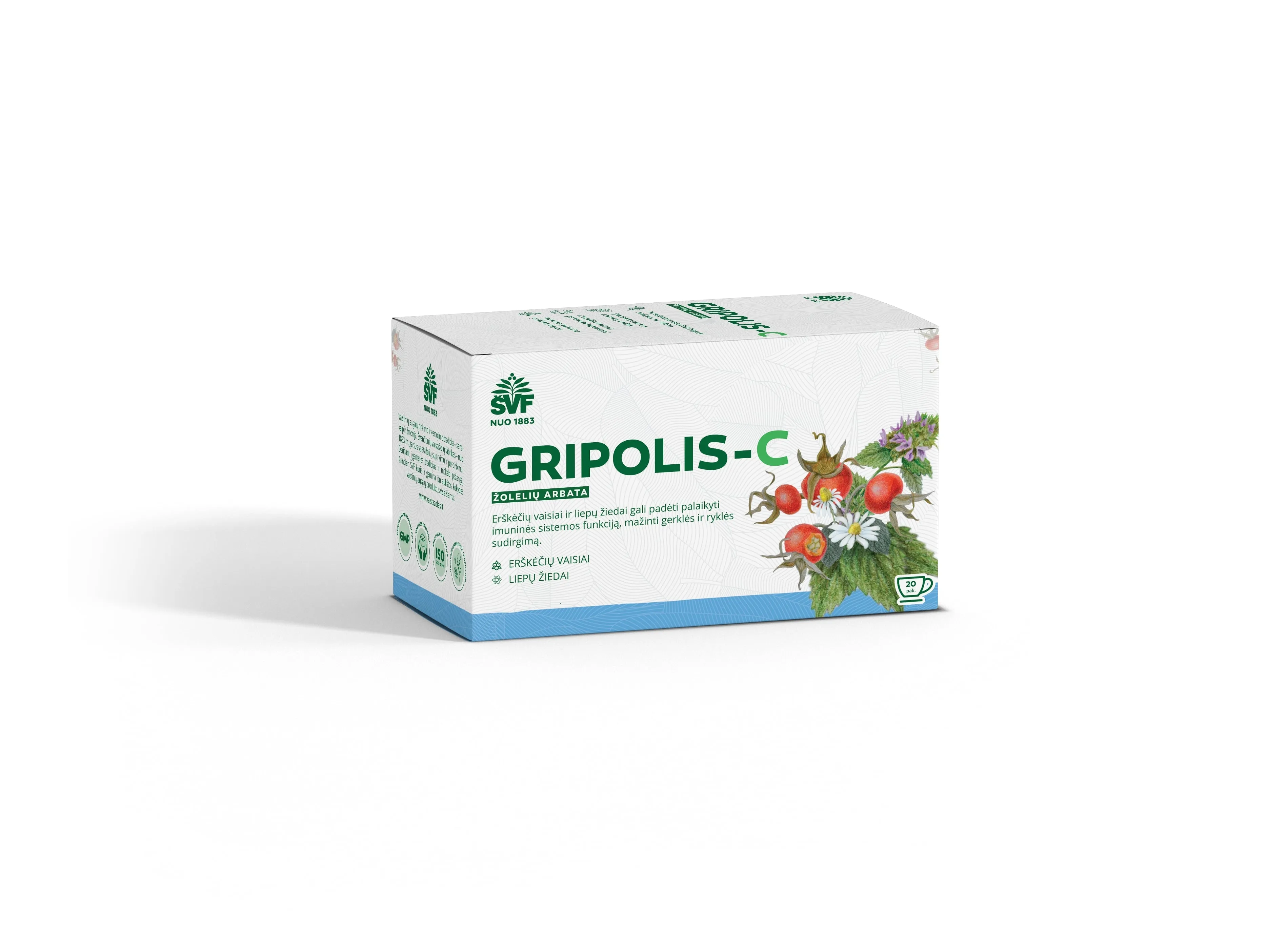 ŠVF žolelių arbata GRIPOLIS C, 2g x N20 -  