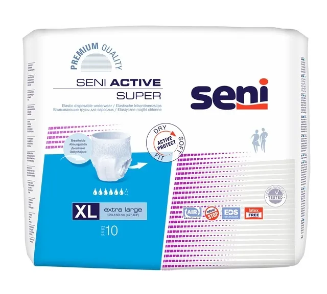 SENI Active Super XL (premium) sausk.-keln. N10 -  1