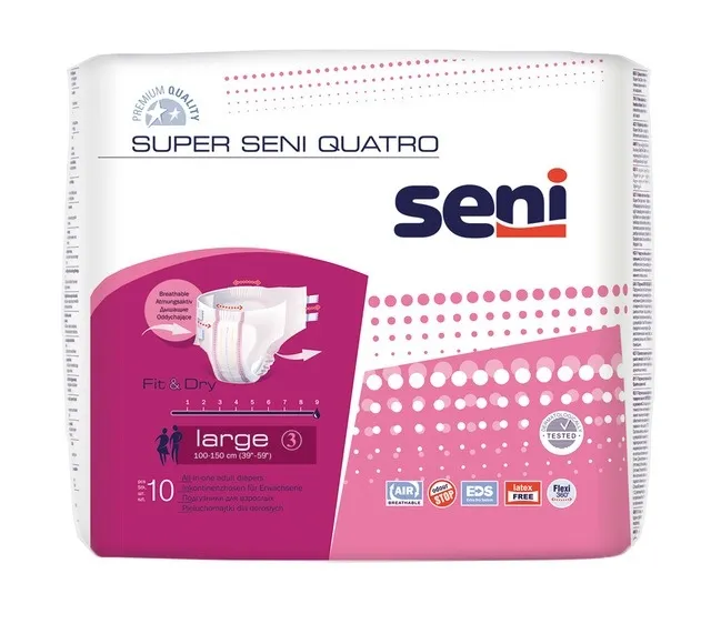 Super SENI Quatro L (premium) sausk.suaug. N10 -  1