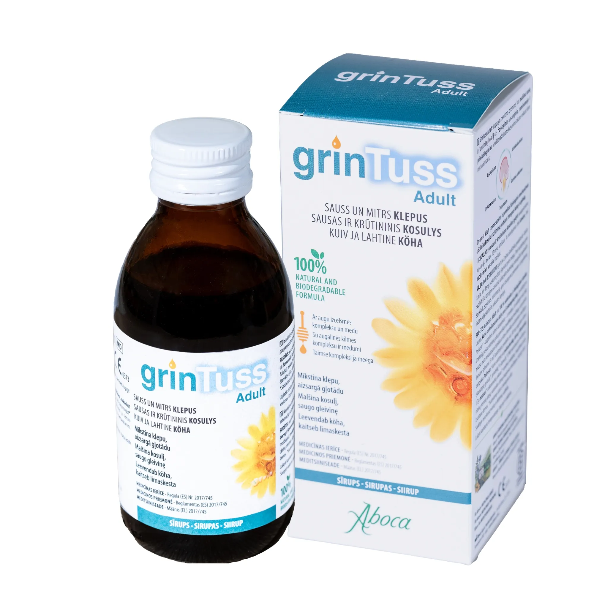 GRINTUSS ADULT SIRUPAS -  