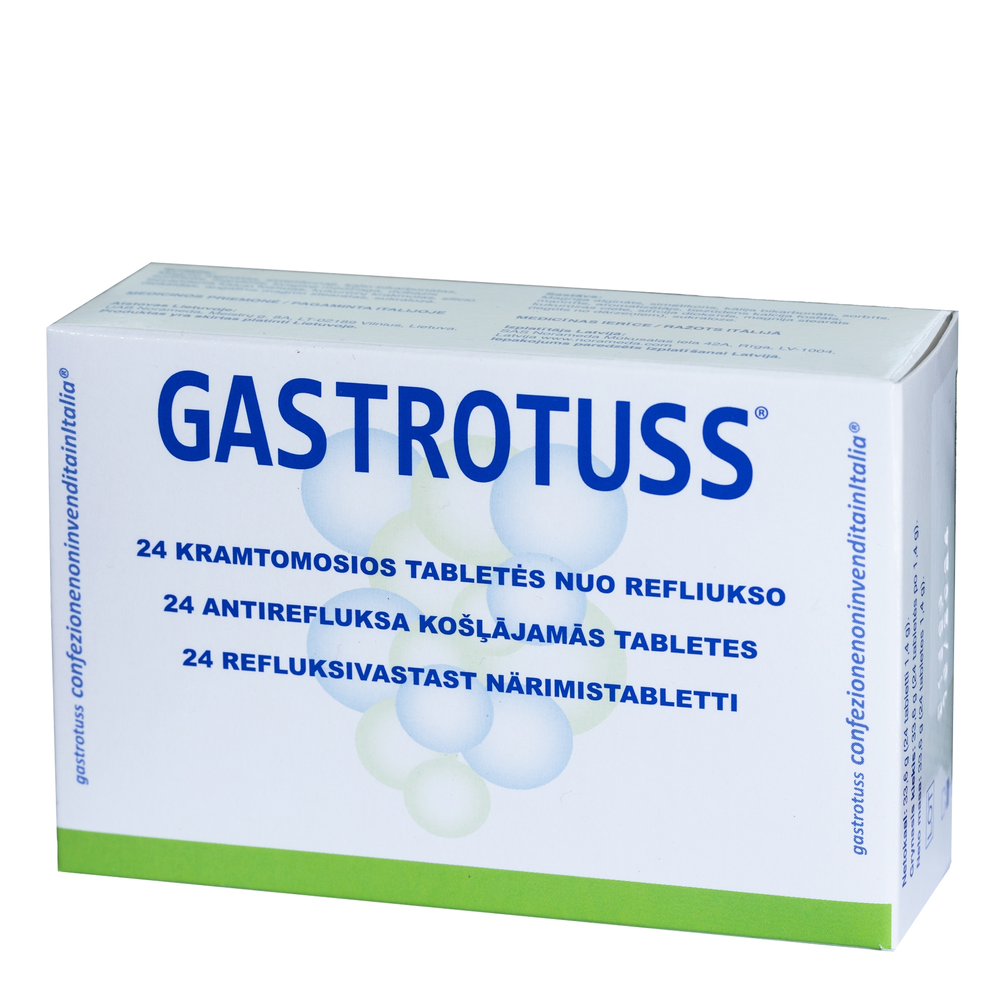 GASTROTUSS® tabletės N24 -  