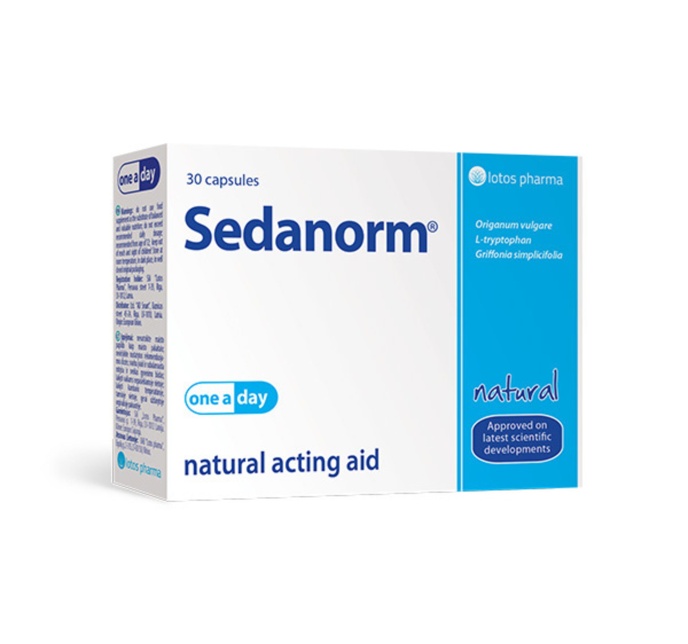 SEDANORM, 30 kapsulių -  