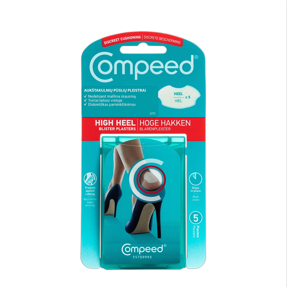 COMPEED aukštakulnių pūslių pleistrai, N5 -  