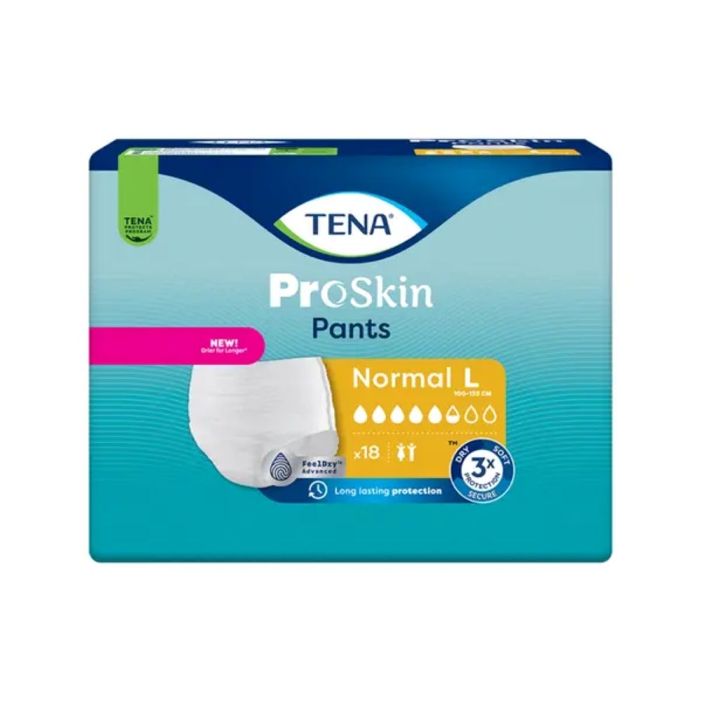 TENA sauskelnės kelnaitės PANTS NORMAL, L dydis, N18 -  