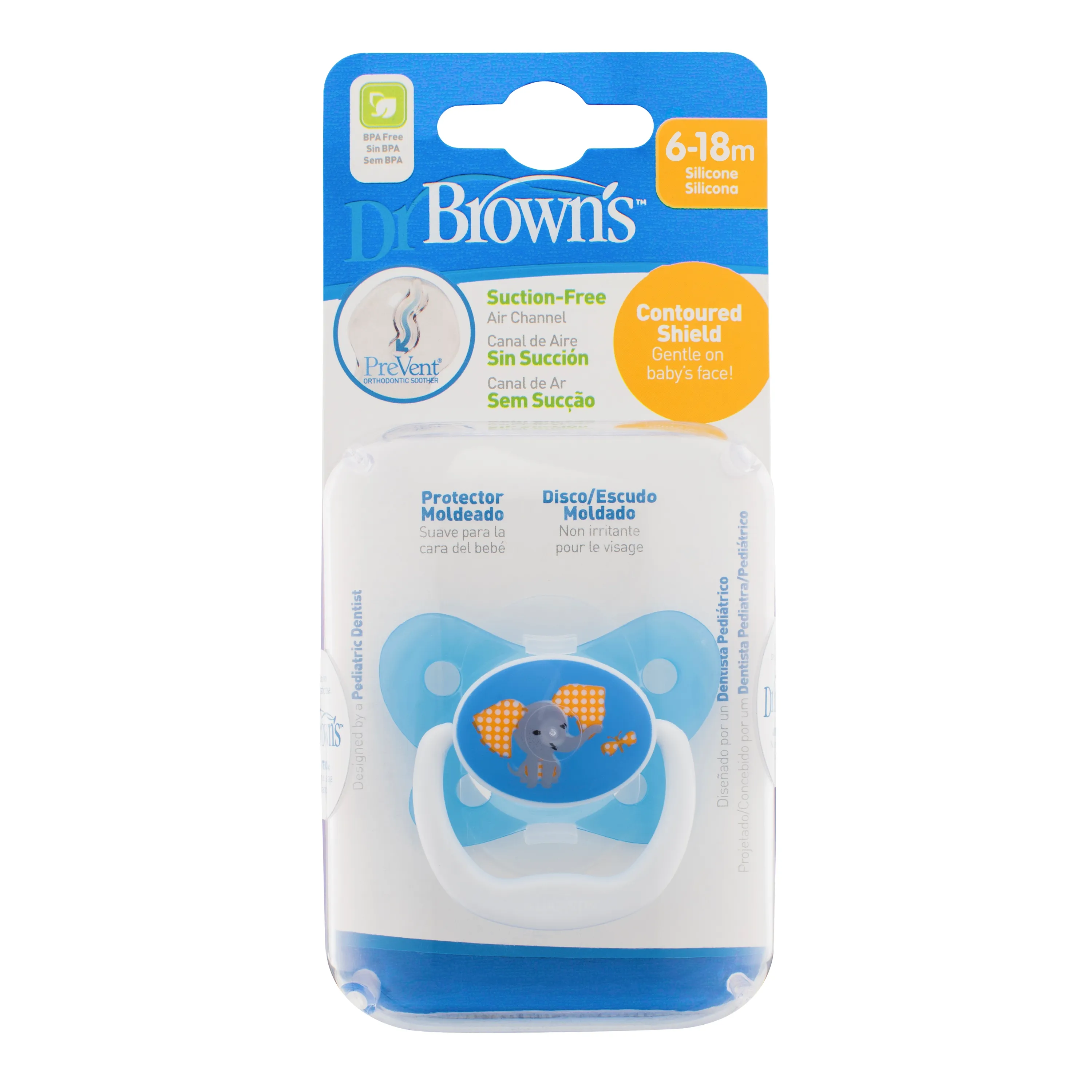 Dr.Brown's PreVent Butterfly čiulptukai 6-12 mėl. -  