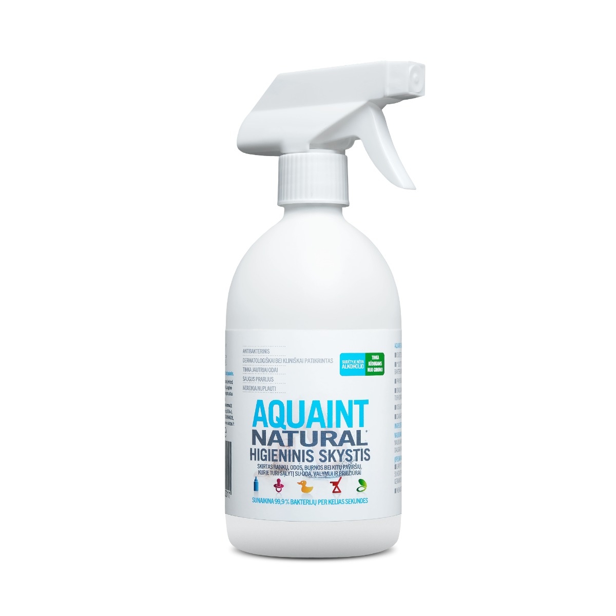 AQUAINT BABY natūralus dezinfekcinis vanduo, 500 ml -  