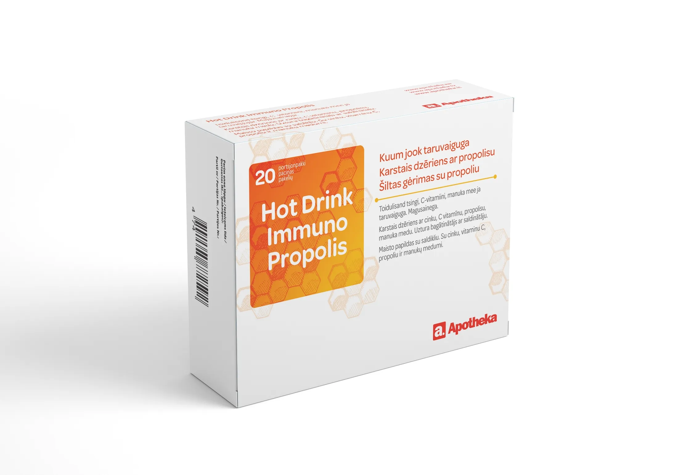 APOTHEKA Immuno Propolis HOT DRINK, N20 -  