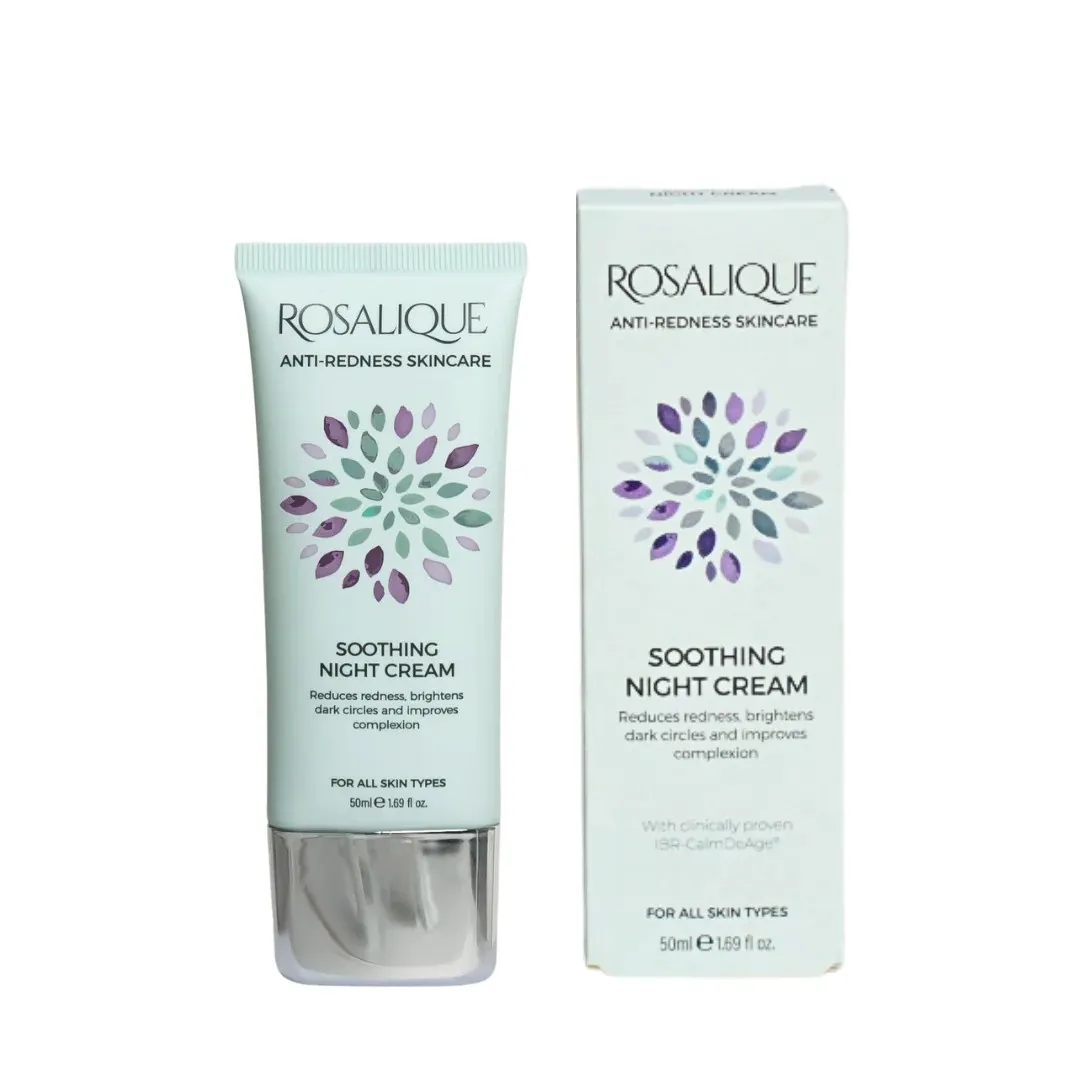 ROSALIQUE Soothing raminantis naktinis kremas, 50ml -  